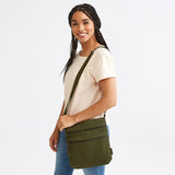 Vera Bradley Triple Zip Hipster Crossbody Bag