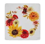 Ganz Fall Floral Coaster - 4 Piece Set