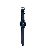 Fossil Neutra Chronograph Navy Leather Watch