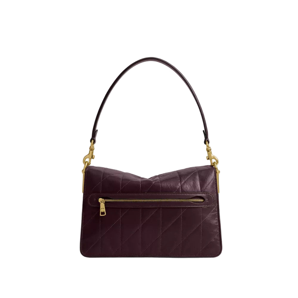 Coach Quilted Chain Tabby Shoulder Handbag