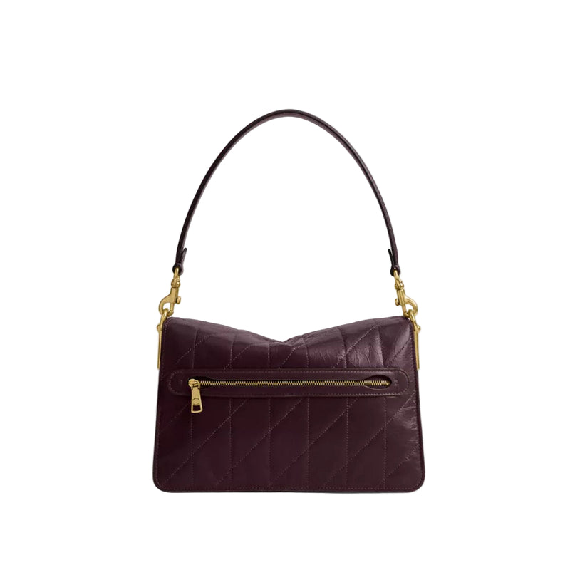 Coach Quilted Chain Tabby Shoulder Handbag
