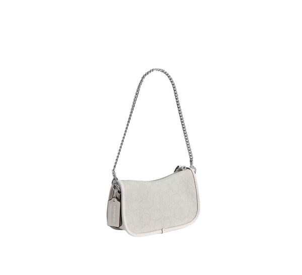 Coach Signature Jacquard Swinger 20 Handbag