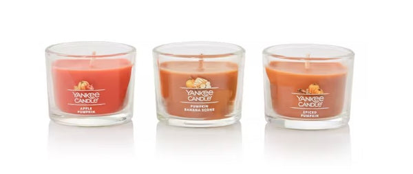 Yankee Candle Pumpkin Season Minis Gift Set - 3 Piece