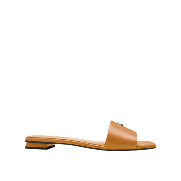 Coach Womens Sculpted C Flat Sandals