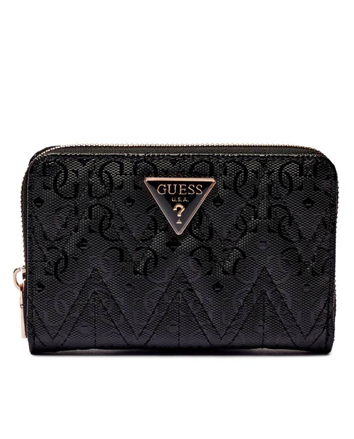 GUESS Womens Adelard Medium Zip-Around Wallet