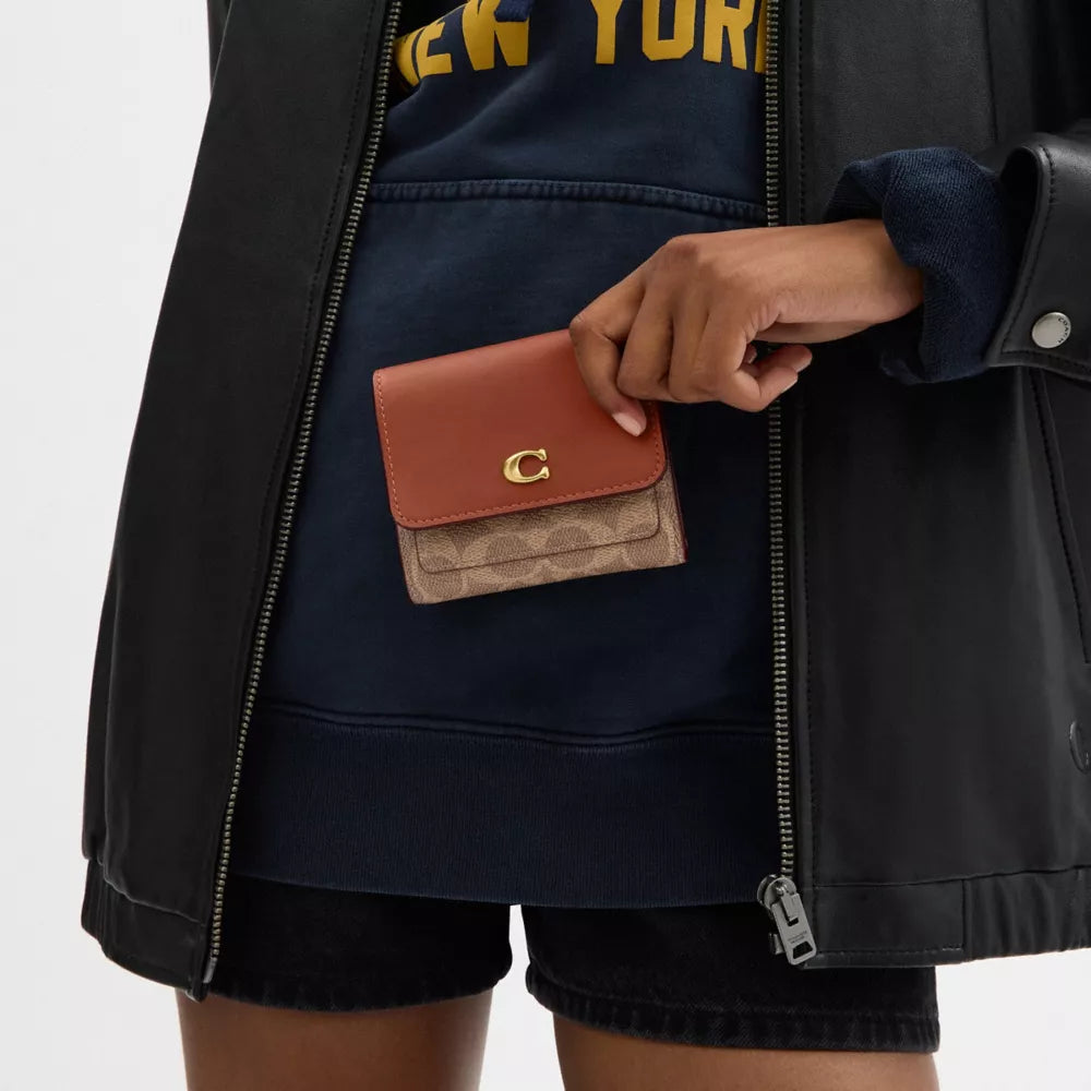 Coach Mila Small Flap Wallet – ShopCGX