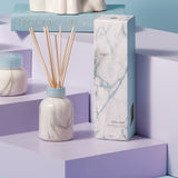 Capri Blue Blue Jean Modern Marble Petite Reed Diffuser - 5.7 fl oz.