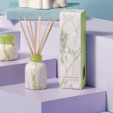 Capri Blue Honeydew Crush Modern Marble Petite Reed Diffuser - 5.7 fl oz.