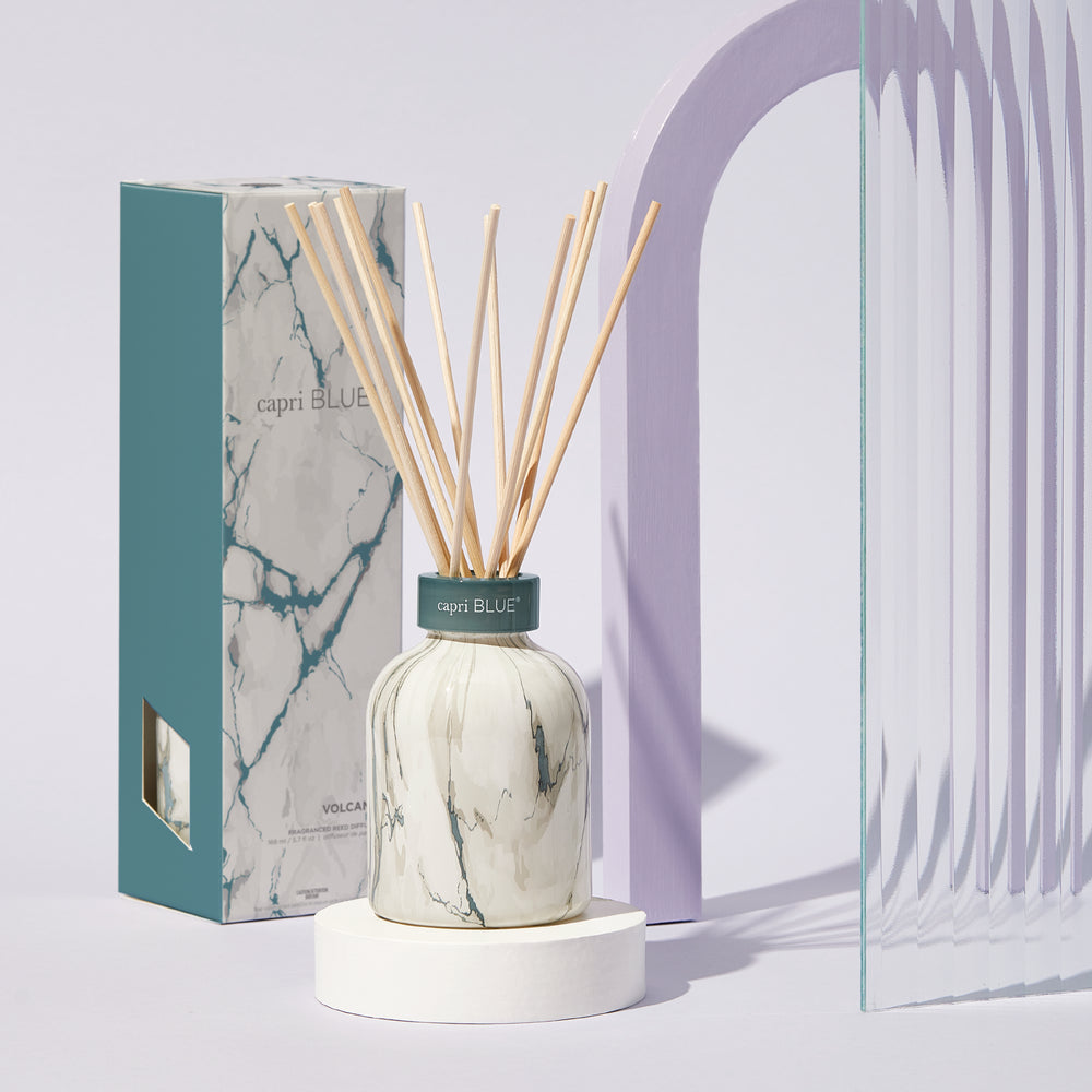 Capri Blue Volcano Modern Marble Petite Reed Diffuser - 5.7 fl oz ...