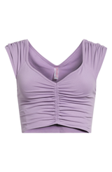 Free People Womens Breathe Deeper Crop Tank Top