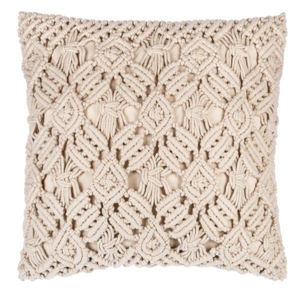 Ganz Macrame 18x18 Pillow