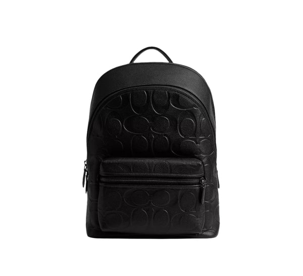 Coach Maxi Signature Leather Charter Backpack