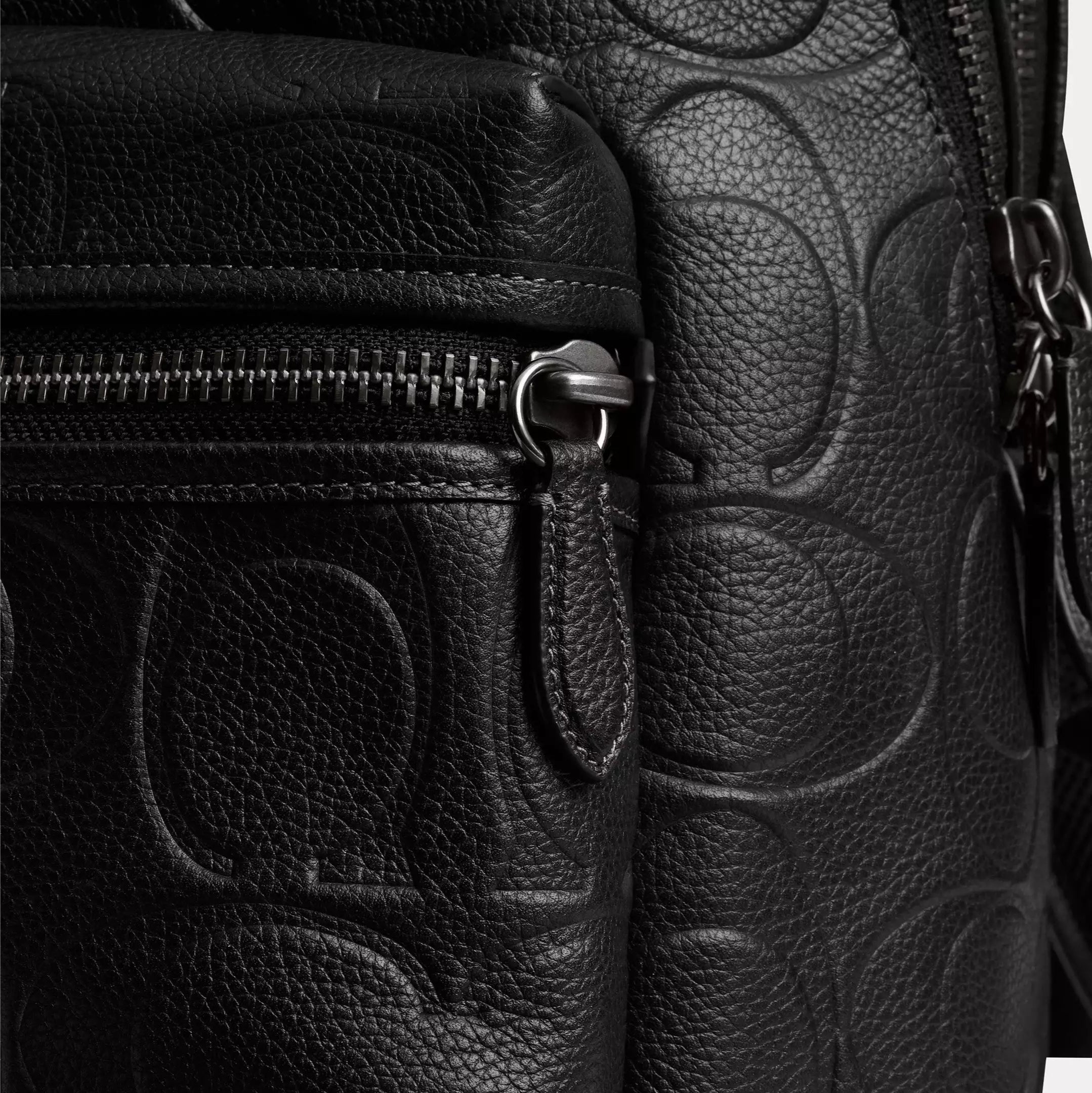 Coach Maxi Signature Leather Charter Backpack