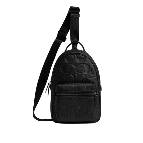 Coach Maxi Signature Leather Charter Pack