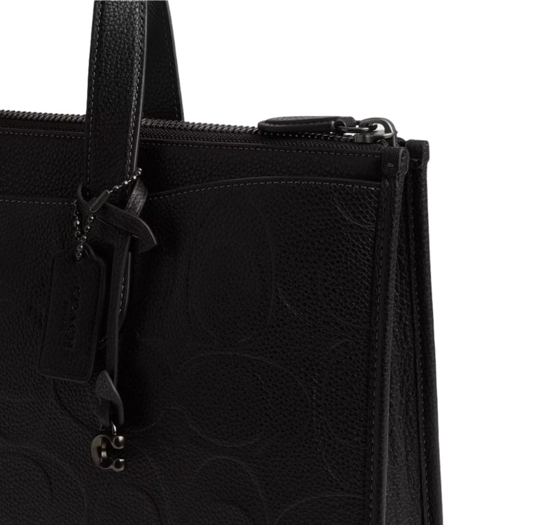 Coach Maxi Signature Leather Issac Workbag