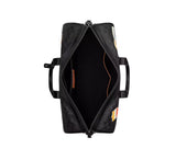 Coach Signature Canvas Gotham 45 Duffle Bag with Patches