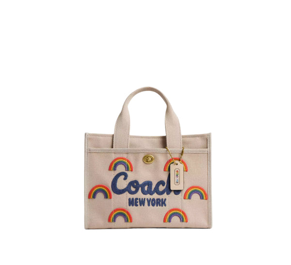 Coach Rainbow Cargo 26 Tote Handbag