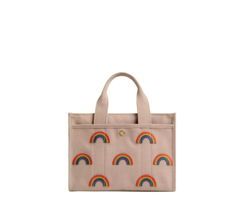 Coach Rainbow Cargo 26 Tote Handbag