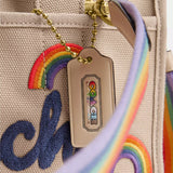 Coach Rainbow Cargo 26 Tote Handbag