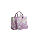 Coach Cargo Floral Print Tote Handbag
