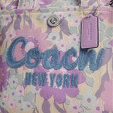 Coach Cargo Floral Print Tote Handbag