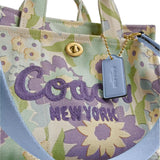 Coach Cargo 26 Floral Print Tote Handbag