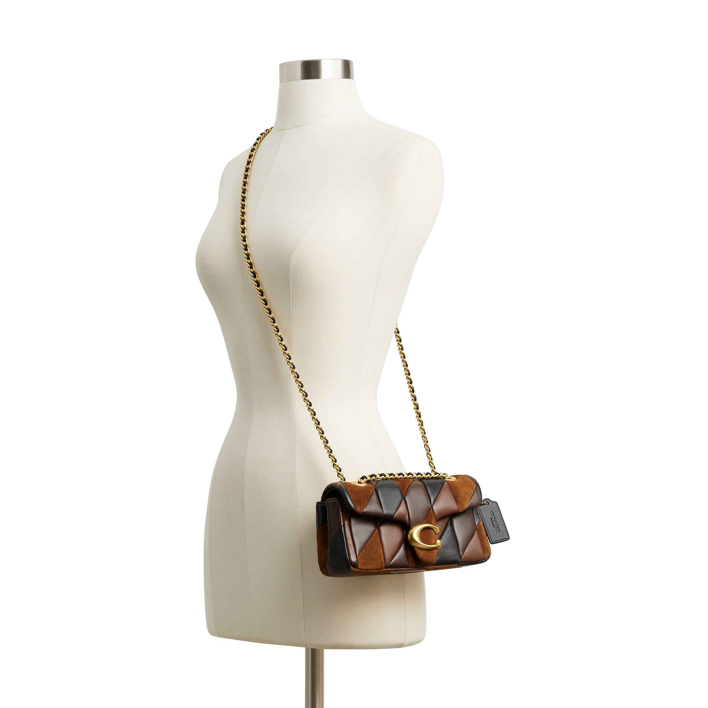 Coach Quilted Tabby 20 Shoulder Handbag