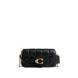 COACH Quilted Leather Tabby 19 Chain Crossbody Handbag