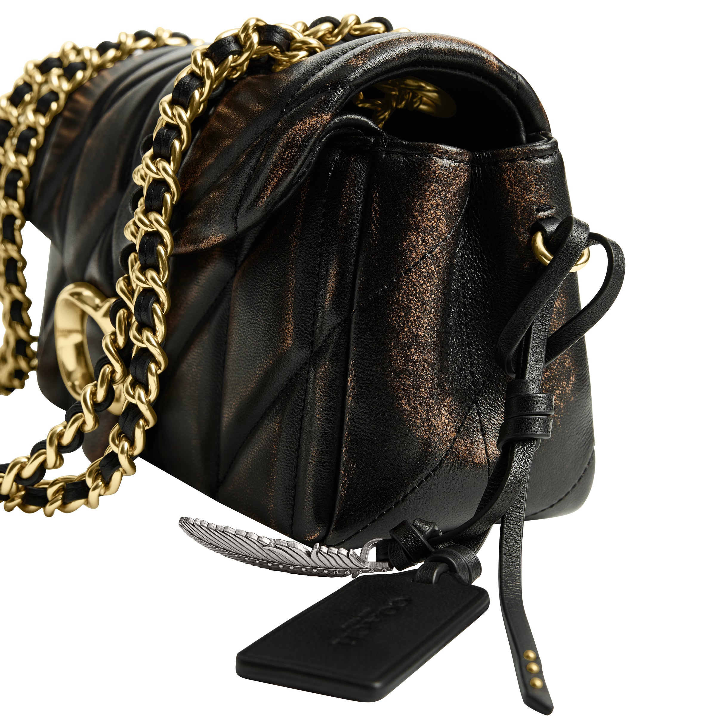 Coach Quilted Tabby 20 Shoulder Handbag