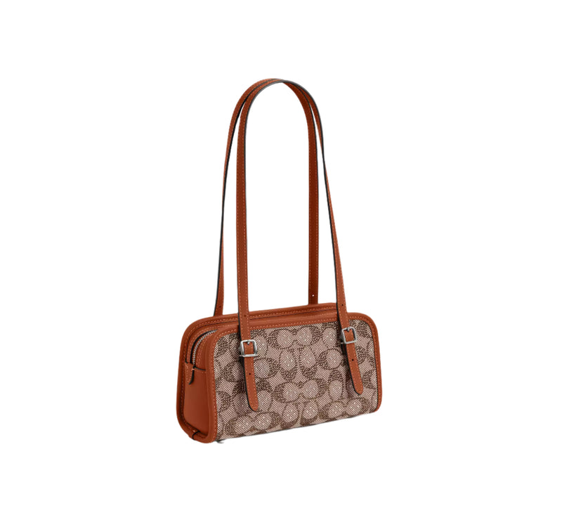 【COACH】Crystals Swing Zip 20 Shoulder Bag COACH Crystals Swing Zip 20 Shoulder Bag - Macy's