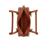 Coach Crystal Signature Jacquard Swing Zip 20 Shoulder Handbag