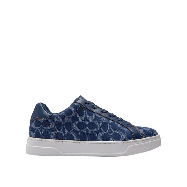 Coach Men's High Line Classic Signature Denim Sneakers