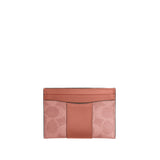 COACH Signature Canvas Essential Card Case