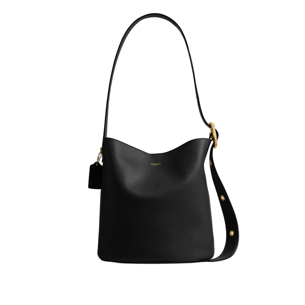 バッグ Vintage Coach Bleecker Bucket Bag Black s-l400.jpg