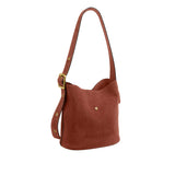 COACH Suede Bleecker Bucket Handbag