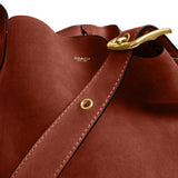 COACH Suede Bleecker Bucket Handbag