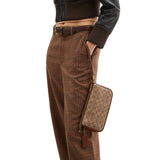 COACH Signature Canvas Plaza Shoulder Handbag