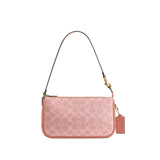 COACH Signature Canvas Plaza Shoulder Handbag