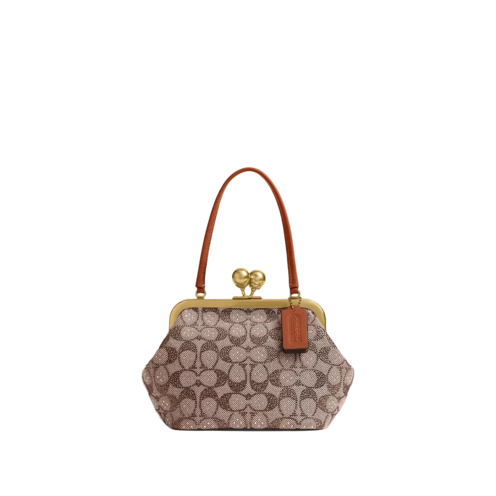 Coach Kisslock Frame Handbag