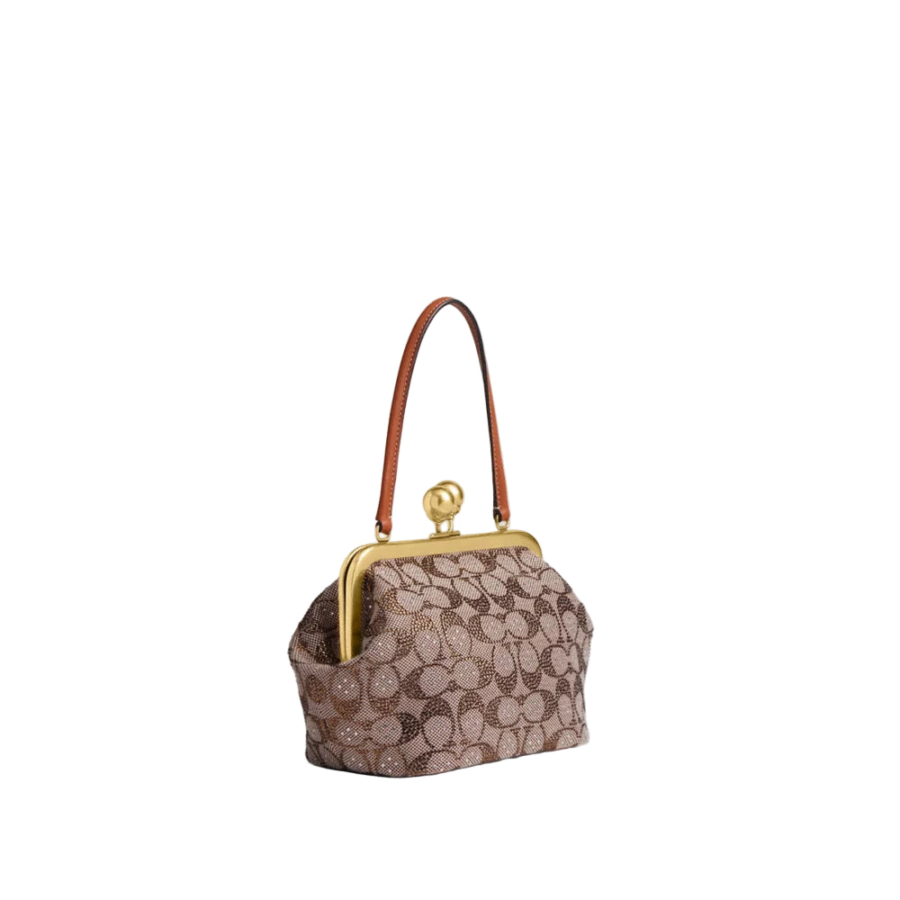 Coach Kisslock Frame Handbag