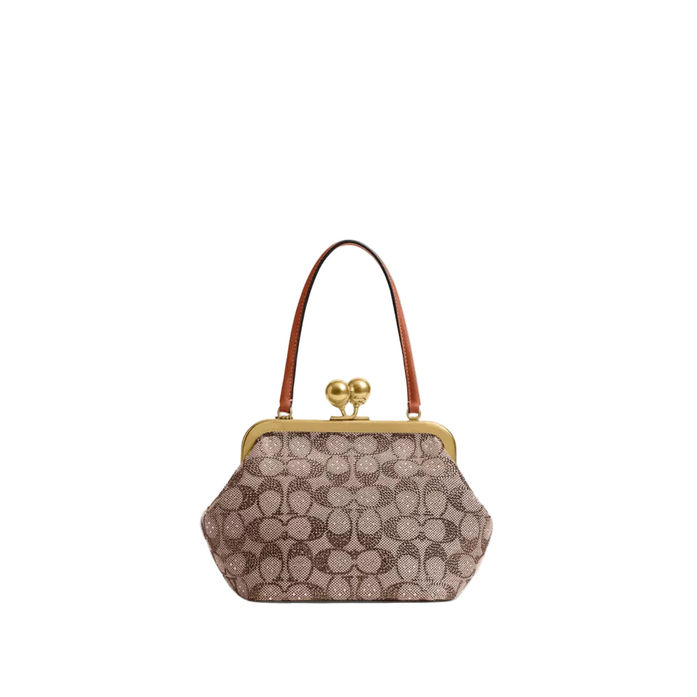 Coach Kisslock Frame Handbag