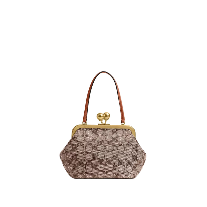 Coach Kisslock Frame Handbag