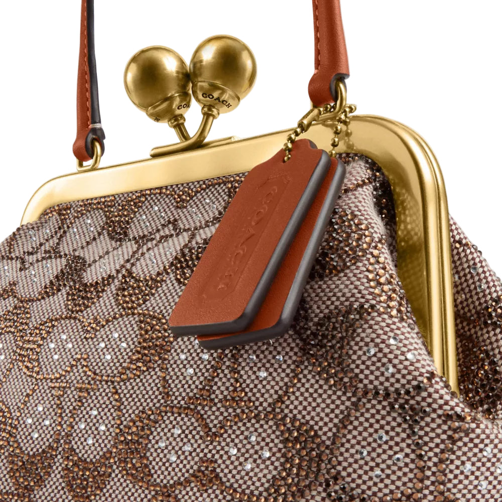 Coach Kisslock Frame Handbag