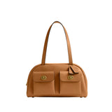 Coach Twin Pocket Shoulder Handbag