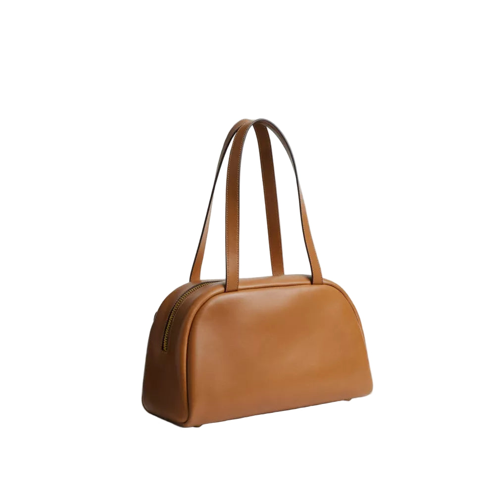 【DISCERNMENT】Nylon Pocket Coach Double Bag Coach Tan Nylon Double Pocket Drawstring Women's Backpack