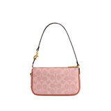 COACH Signature Canvas Plaza 18 Shoulder Handbag
