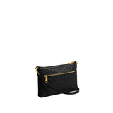 Coach Box Program Patent Signature Legacy Zip Top Crossbody Handbag