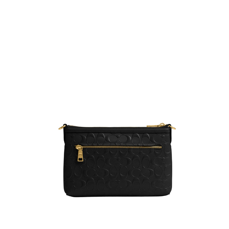 Coach Box Program Patent Signature Legacy Zip Top Crossbody