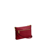 Coach Box Program Patent Signature Legacy Zip Top Crossbody Handbag