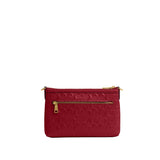 Coach Box Program Patent Signature Legacy Zip Top Crossbody Handbag